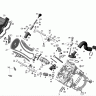 Expedition TUV V800 4-TEC Цилиндр и головка цилиндров ,передняя сторона