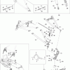 Expedition TUV 600 H.O. SDI REV-XU Передняя подвеска и лыжи
