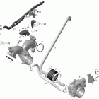 Skandic SWT Впускной коллектор и дроссельная заслонка