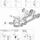MX Z TNT 600 H.O. E-TEC Задний амортизатор