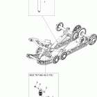 MX Z TNT 600 H.O. E-TEC (MJ9A, Early Edition) Задний амортизатор