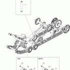 GTX LE 600 H.O. E-TEC Задний амортизатор подвески