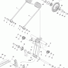 MX Z 550X Задний рычаг