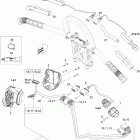 MX Z Renegade X 800R Power T.E.K. 10- steering wiring harness 800r renegade x