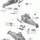 MX Z Renegade X 1200 4-TEC 09- decals renegade x