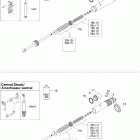 Summit 50TH Anniversary Амортизатор в разборе задний