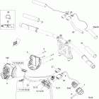 GSX Limited 600 H.O. E-TEC Жгут проводов - рулевая