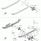 MX Z TNT 600 H.O. E-TEC Задняя подвеска