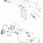 GSX LTD 800R 10- steering wiring harness 800r