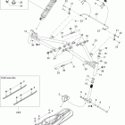 Freestyle Back Country 550F Передняя подвеска и лыжи