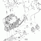 Freestyle PARK 550F Двигатель и крепление