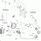 MX Z RENEGADE 600HO SDI 10- steering wiring harness 600ho sdi, renegade