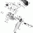 Expedition TUV V-800 Цилиндр и головка цилиндров ,задняя сторона