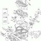 Summit Adrenaline 600HO SDI Цилиндр и головка