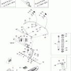 GTX SPORT 500SS Передняя подвеска и лыжи