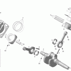 Expedition TUV V-800 Коленвал и поршни