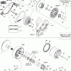 Summit Adrenaline 600HO SDI Вариатор