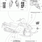 Summit Adrenaline 600HO SDI Наклейки