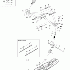 Skandic Tundra 300F Передняя подвеска и лыжи