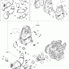 GSX LTD 800R 01- exhaust system 800r