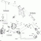 MX Z ADRENALINE 600HO SDI 10- steering wiring harness 600ho sdi