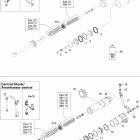 MX Z 600RS Амортизатор в разборе задний