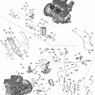 MX Z TNT 500SS Двигатель и крепление