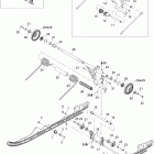 MX Z RENEGADE X 800R 08- rear arm renegade x