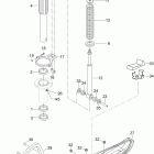 Skandic WT 600 07- front suspension and ski wt