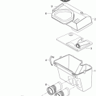 Skandic WT 550F 02- air silencer 550f