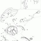 GSX 550F Стекло ветровое и консоль
