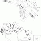 MX Z TNT 500SS Жгут проводов - рулевая