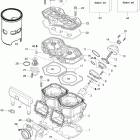 Skandic WT 600 01- cylinder and cylinder head wt 600