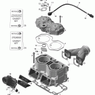 GSX LTD 800R Цилиндр и головка