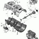 MX Z TNT 500SS Картер , водяной и масляный насос
