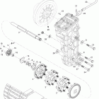 Skandic WT 600 05- drive system wt 600