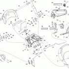 GSX LTD TOURING 600HO SDI 09- backrest and handles