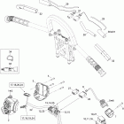 MX Z RENEGADE X 600HO SDI 10- steering wiring harness 600ho sdi, renegade x