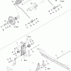 Summit Adrenaline 600HO SDI Задний рычаг