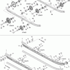 Summit Adrenaline 600HO SDI Задняя подвеска
