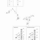 Summit Adrenaline 600HO SDI Задний амортизатор