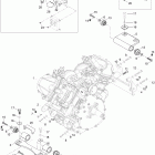 Skandic SWT V-800 Двигатель и крепление