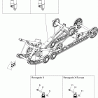 MX Z RENEGADE X 800R 08- rear suspension shocks renegade x