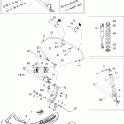 GTX LTD 600 HO SDI 07- front suspension and ski ltd