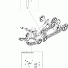 MX Z ADRENALINE 800R Задний амортизатор