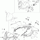 GSX LTD 800R Стекло ветровое и консоль