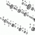 TRX200D Трансмиссия