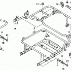 TRX200D Багажник