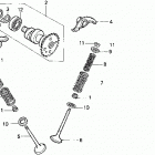 TRX200D Распределительный вал