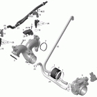 Skandic SWT V-800 Корпус дросселя